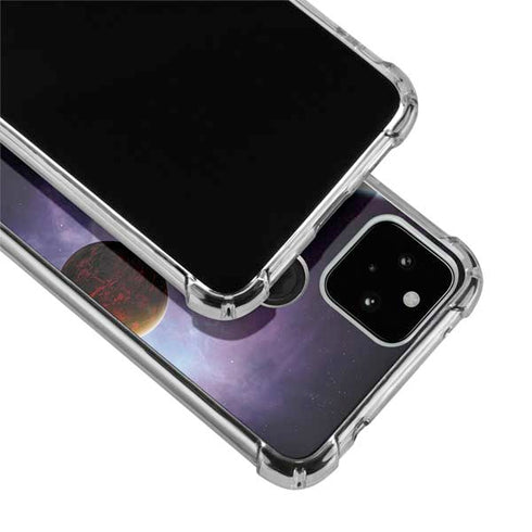 StockTrek Two Planets Born from the Same Star Google Pixel 5 Clear Case
